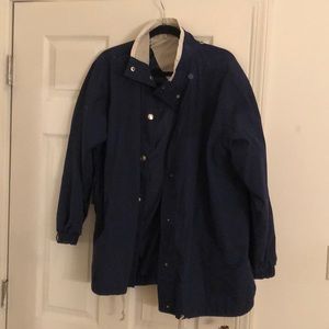 Large, Blue Utility Jacket